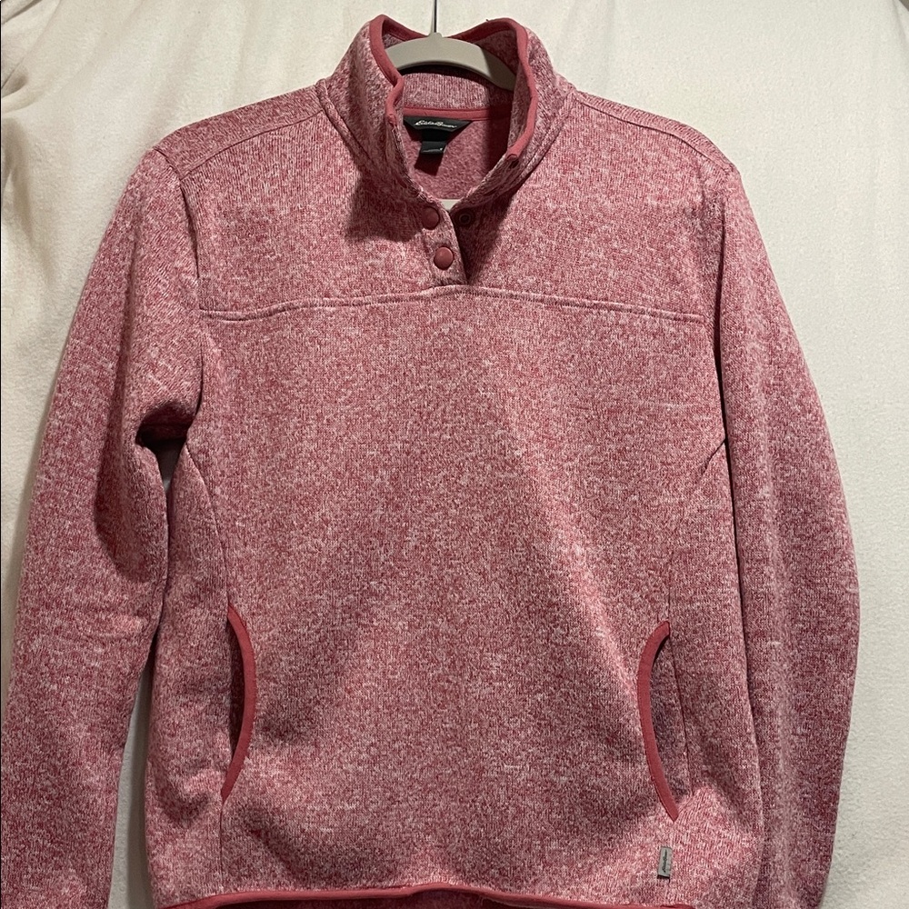 Eddie Bauer Pink Knit Sweater